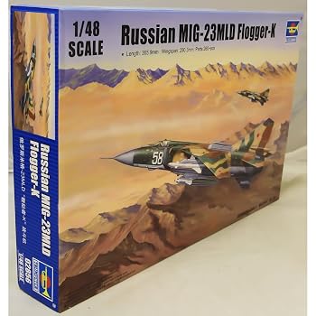 【中古】トランペッター 1/48 MiG-23MLD フロッガーK型 プラモデル｜ハッピーストア藤岡