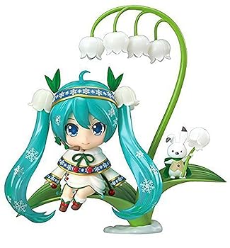 【中古】(非常に良い)ねんどろいど キャラクター・ボーカル・シリーズ01 初音ミク 雪ミク Snow Bell Ver. ノンスケール ABS&PVC製 塗装済み可動フィギュア｜ハッピーストア藤岡
