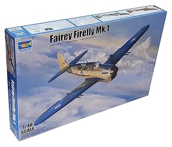 【中古】(非常に良い)トランペッター 1/48 イギリス海軍 フェアリー ファイアフライ Mk.1 プラモデル 05810|ハッピーストア藤岡