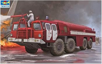 【中古】トランペッター 1/35 ソビエト MAZ-7310 空港用化学消防車 プラモデル 01074|ハッピーストア藤岡