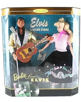 【中古】(非常に良い)バービー「Barbie Loves ELVIS」ギフトセット|ハッピーストア藤岡