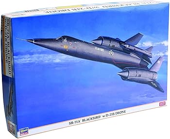【中古】(非常に良い)ハセガワ 1/72 SR-71A ブラックバード w/D-21B ドローン｜ハッピーストア藤岡