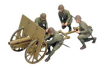 【中古】ファインモールド 1/35 日本陸軍 四一式山砲 山砲兵 プラモデル FM38|ハッピーストア藤岡