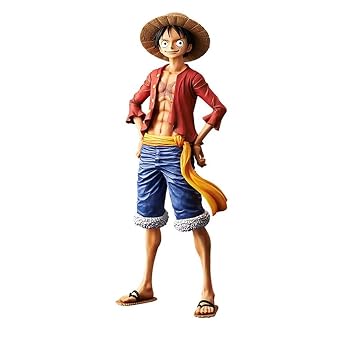 【中古】(非常に良い)バンプレスト ワンピース Grandista THE GRANDLINE MEN MONKEY・D・LUFFY|ハッピーストア藤岡