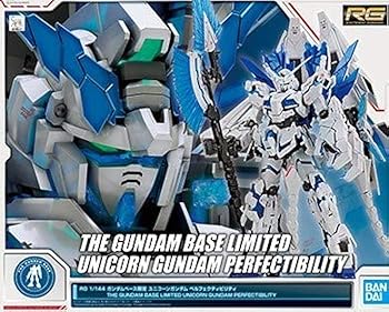 【中古】(非常に良い)バンダイスピリッツ RG ペルフェクティビリティ 1/144 ユニコーンガンダム リアルグレード ガンダムベース限定UCガンプラ｜ハッピーストア藤岡