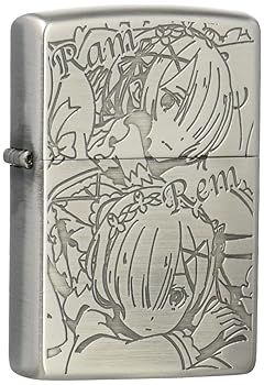 【中古】(非常に良い)フィリア Re:ゼロから始める異世界生活 Zippo B柄 レム・ラム｜ハッピーストア藤岡