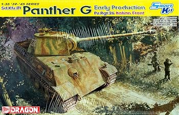 【中古】(非常に良い)プラッツ 1/35 パンターG 初期生産 第26戦車連隊 プラモデル CH6267｜ハッピーストア藤岡