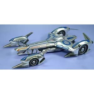 【中古】(非常に良い)プラモデル　アオシマ　サイバーフォーミュラ　1/24　「STORMZENDER　SPIEGEL　HP-022 (ジャッキーグーデリアン仕様)クロームメッキVer.」｜ハッピーストア藤岡