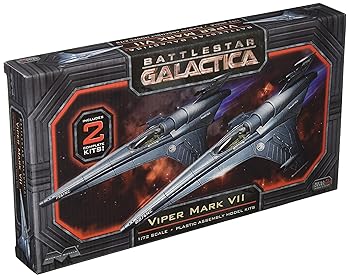 【中古】プラッツ バトルスター・ギャラクティカ 1/72 コロニアル バイパー Mk.VII (2機セット) プラモデル MOE958|ハッピーストア藤岡