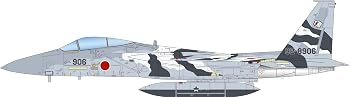 【中古】(非常に良い)プラッツ 1/72 航空自衛隊 F-15Jイーグル アグレッサー 飛行教導隊 906号機(単座型・ダークグレイ/白迷彩) プラモデル AC-42｜ハッピーストア藤岡