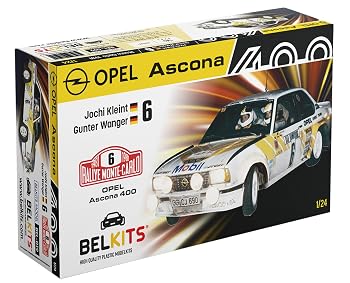 【中古】(非常に良い)プラッツ ベルキット 1/24 オペル アスコナ 400 1981 モンテカルロラリー プラモデル BEL019｜ハッピーストア藤岡