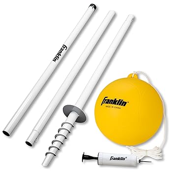 【中古】フランクリン スポーツ(Franklin Sports) テザーボールセット ボール ロープ ポール スチール製 組み立てやすく運びやすい 【日本正規輸入品】｜ハッピーストア藤岡