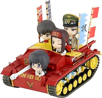 【中古】(非常に良い)ぺあどっと ガールズ&パンツァー 3号突撃砲F型エンディングVer.親善試合時 ノンスケール 塗装済み完成品 PD53｜ハッピーストア藤岡