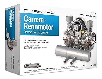 【中古】フランジス 1/3スケール 547型ポルシェ水平対向4気筒「フラット4 ボクサー」 カレラレース用エンジン 透明モデルキット (モーターライズ) プラモ｜ハッピーストア藤岡