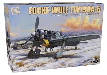 【中古】(非常に良い)ボーダーモデル 1/35 ドイツ空軍 フォッケウルフ FW190A-6 w/WGr.21 プラモデル BF003｜ハッピーストア藤岡