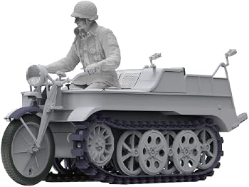 【中古】(非常に良い)フリーダムモデルキット 1/16 第二次世界大戦 Sd.Kfz.2 ケッテンクラフトラート アメリカ軍鹵獲車両 空挺兵ドライバー付 プラモデル FRE16004SP｜ハッピーストア藤岡 20,701円