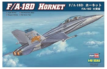【中古】(非常に良い)ホビーボス 1/48 エアクラフトシリーズ F/A-18D ホーネット プラモデル 80322|ハッピーストア藤岡
