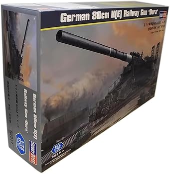 【中古】余暇活動主任者 1/72 ファイティングヴィークルシリーズ ＦＲＧ鉄道車両砲 80cmK E ドーラ プラモデル 82911