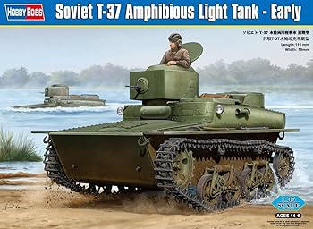 【中古】ホビーボス 1/35 ファイティングヴィークル シリーズ ソビエト T-37 水陸両用軽戦車 83818｜ハッピーストア藤岡