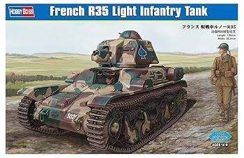 【中古】ホビーボス 1/35 ファイティングヴィークルシリーズ フランス 軽戦車 ルノーR35 プラモデル 83806|ハッピーストア藤岡