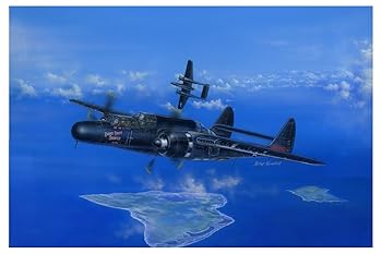 【中古】(非常に良い)ホビーボス 1/48 エアクラフトシリーズ アメリカ空軍 P-61B ブラックウィドウ プラモデル 81731|ハッピーストア藤岡