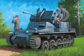 【中古】ホビーボス 1/35 ドイツI号対空戦車 /w.アーマートレーラー プラモデル 80147｜ハッピーストア藤岡
