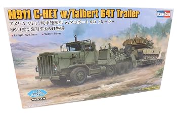 【中古】余暇活動主任者 1/35 ファイティングヴィークルシリーズ 亜米利加軍 M911特車持っていく車 w/タルボート 64tトレーラ プラモデル 85524