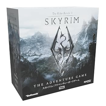 【中古】(非常に良い)ホビージャパン スカイリム：アドベンチャーボードゲーム 日本語版 (1-4人用 90-180分 14才以上向け) ボードゲーム｜ハッピーストア藤岡