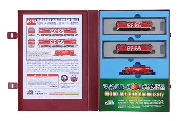 【中古】マイクロエース Nゲージ マイクロエース10周年記念EF65-1019・1118重連セット A1788 鉄道模型 電気機関車｜ハッピーストア藤岡