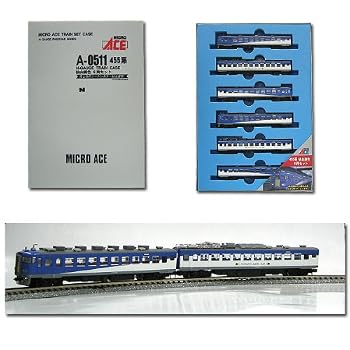 【中古】(非常に良い)マイクロエース Nゲージ 455系・仙山色・6両セット A0511 鉄道模型 電車｜ハッピーストア藤岡