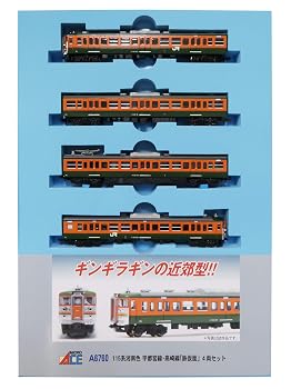 【中古】マイクロエース Nゲージ 115系湘南色 宇都宮線 高崎線 「鉄仮面」 4両セット A6760 鉄道模型 電車|ハッピーストア藤岡