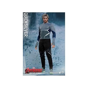 【中古】ムービー・マスターピース アベンジャーズ/エイジ・オブ・ウルトロンクイックシルバー 1/6スケール プラスチック製 塗装済み可動フィギュア|ハッピーストア藤岡