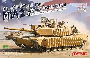 【中古】(非常に良い)モンモデル 1/35 アメリカ主力戦車 M1A2 SEP TUSK I/TUSK II MENTS-026 プラモデル｜ハッピーストア藤岡