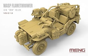 【中古】(非常に良い)モンモデル 1/35 イギリス軍 小型軍用車両 ワスプ 火炎放射器装備 プラモデル MVS012|ハッピーストア藤岡