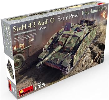 【中古】(非常に良い)ミニアート 1/35 ドイツ軍 10.5cm突撃榴弾砲42 G型初期型 1943年5月-6月 プラモデル MA35349｜ハッピーストア藤岡