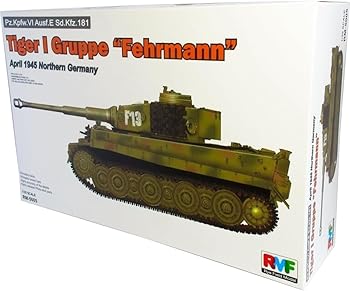 【中古】(非常に良い)ライフィールドモデル 1/35 ドイツ北部 タイガーI フェールマン戦隊 1945年4月 プラモデル RFM5005｜ハッピーストア藤岡