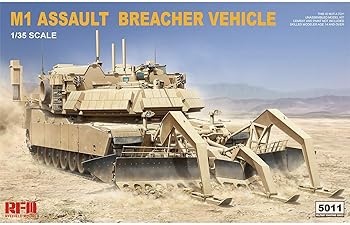 【中古】(非常に良い)ライフィールドモデル 1/35 アメリカ海兵隊 M1ブリーチャー 地雷原突破車両 プラモデル RFM5011|ハッピーストア藤岡