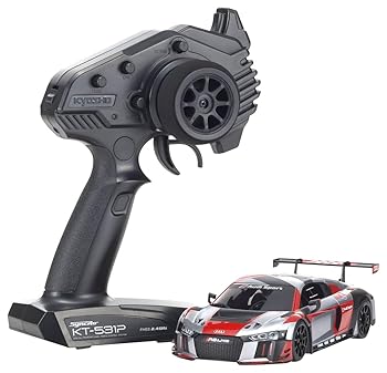【中古】(非常に良い)京商 (Kyosho) ミニッツRWD MR-04 レディセット Audi R8 LMS 2016 Gray/Red 電動ラジオコントロール 32357RGB|ハッピーストア藤岡