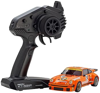 【中古】京商 (Kyosho) ミニッツRWD MR-04 レディセット ポルシェ 934 RSR ターボ 1976 イエガーマイスター #24 電動ラジオコントロール 32368EM|ハッピーストア藤岡