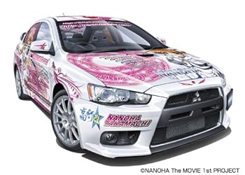 【中古】青島文化教材社 1/24 痛車 No.17 魔法少女リリカルなのは The MOVIE 1st 高町なのは ランサーエボリューションX|ハッピーストア藤岡