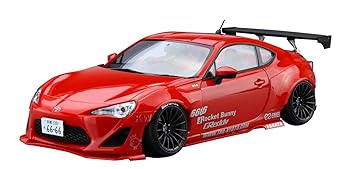 【中古】(非常に良い)青島文化教材社 1/24 ザ・チューンドカー ZN6 TOYOTA 86 '12 GREDDY&ROCKET BUNNY ENKEI Ver. プラモデル｜ハッピーストア藤岡