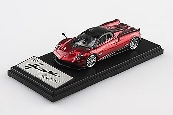 【中古】(非常に良い)青島文化教材社 スカイネット ザミニカー 1/43 パガーニ Huayra Roadster レッド 完成品｜ハッピーストア藤岡