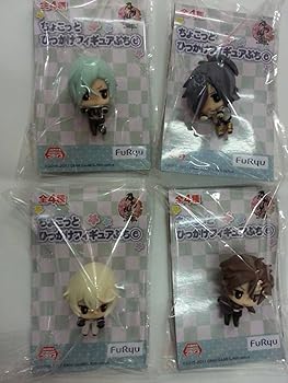 【中古】刀剣乱舞&minus;ＯＮＬＩＮＥ&minus; ちょこっとひっかけフィギュアぷち6　全4種　髪切　膝丸　大典太光世　 御手杵｜ハッピーストア藤岡