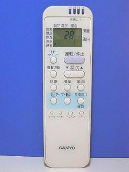 【中古】(非常に良い)三洋電機 エアコンリモコン RCS-AX2｜ハッピーストア藤岡