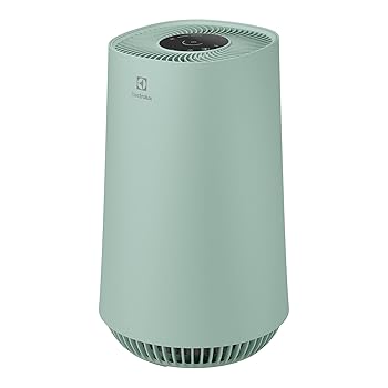 【中古】【静音&times;空気清浄】 エレクトロラックス Flow A3 UV 空気清浄機 フィルター用UV-Cライト搭載 睡眠モード 小型 脱臭 15畳 グリーン FA31-203GN｜ハッピーストア藤岡