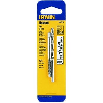 【中古】Irwin80260Plug Tap And Drill Bit Combo-1/4" NPT TAP & 7/16" BIT (並行輸入品)｜ハッピーストア藤岡