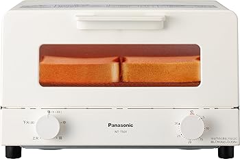 【中古】パナソニック トースター オーブントースター 4枚焼き対応 30分タイマー搭載 ホワイト NT-T501-W|ハッピーストア藤岡