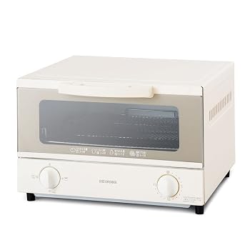 【中古】(非常に良い)アイリスオーヤマ オーブントースター 4枚焼き 温度調節3段階 トレー付 トースター オーブン おしゃれ お手入れ簡単 二人暮らし 1200W EOT-032-C｜ハッピーストア藤岡