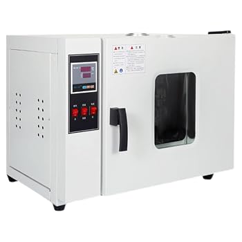 【中古】電気送風乾燥炉、小型熱風循環オーブン、温度調節可能50-250℃、実験室試験用工業定数|ハッピーストア藤岡