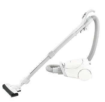 【中古】パナソニック 掃除機 紙パック式 MC-PJ230G-W ホワイト 軽量 コンパクト ハイパワー クリーンセンサー 親子ノズル搭載|ハッピーストア藤岡